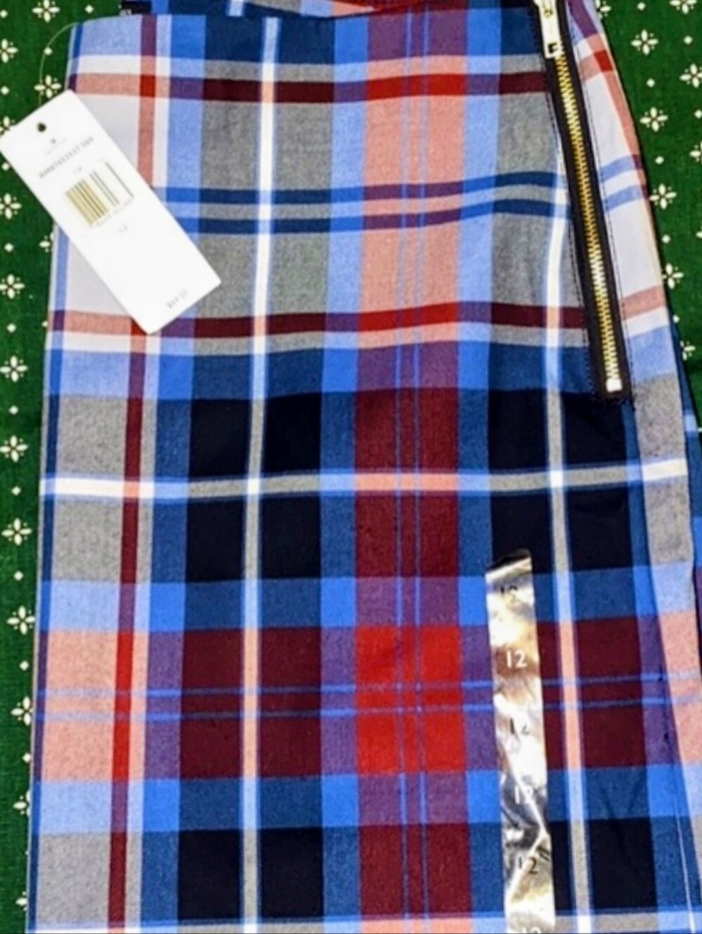 Tommy Hilfiger Plaid Skirt Sz12